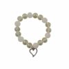 Rose and Clear Quartz – The Love bracelet